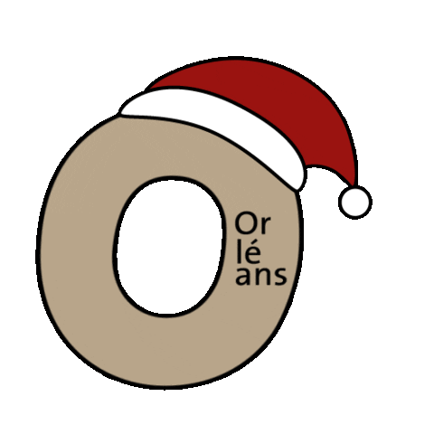 France Christmas Sticker by Orléans Métropole