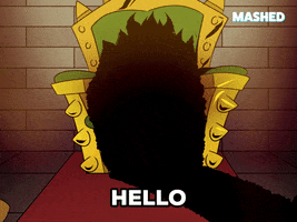 Hey You Hello GIF by Mashed