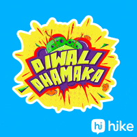 Diwali Festival Party GIF by Hike Sticker Chat