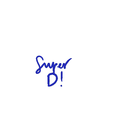 Super D Sticker