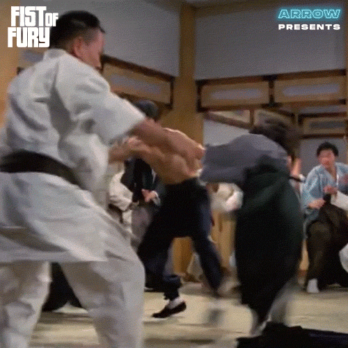 Martial Arts Spinning GIF by Arrow Video