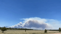 Timelapse Shows Pipeline Fire Smoke as Additional Evacuations Ordered