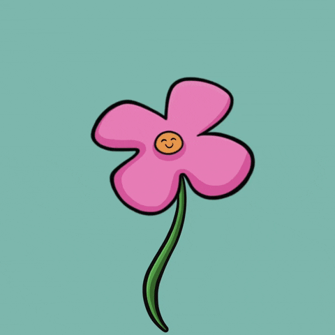 Flower Grow GIF by JellaCreative