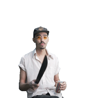 Fowlmouth Sticker by LongChimNola