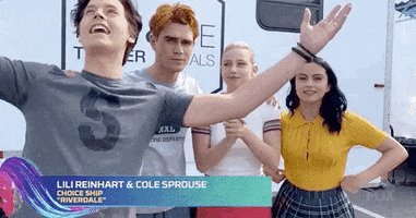 teen-choice teen choice awards cole sprouse teen choice awards 2019 riverdale cast GIF