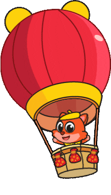 Airbaloon Sticker by Tiny Minies