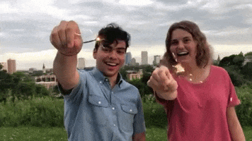 4th of july sparklers GIF by UW-Milwaukee