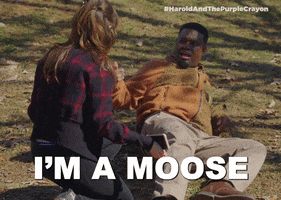 Moose Harold Purple Crayon GIF by Sony Pictures