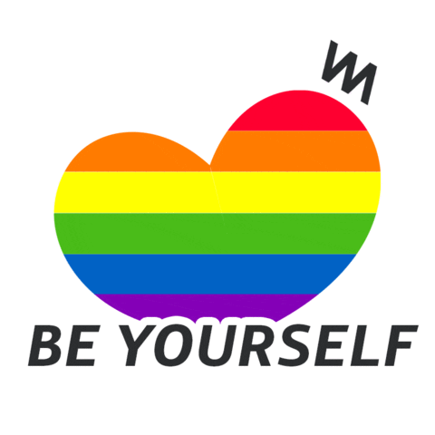 Gay Love Sticker by Wayra