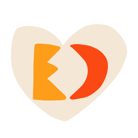 Heart Pink Sticker by Elise Chalmin