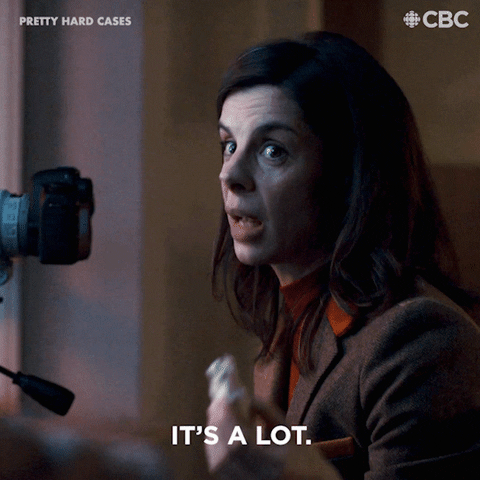 Too Much Lots GIF by CBC - Find & Share on GIPHY