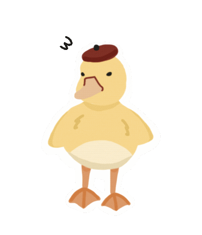 Duck Sticker