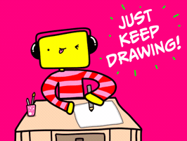 Art Create GIF by The Squibbles