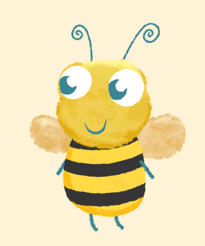 Tired Bee GIF by PlayKids