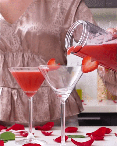 Valentines Day Cocktail GIF by BlendJet