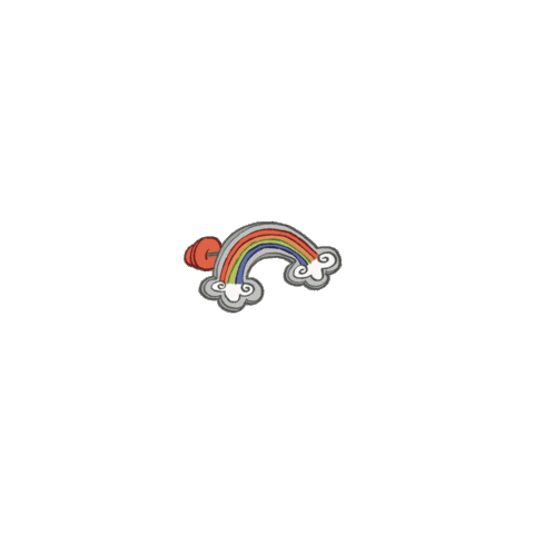 Gay Pride Rainbow Sticker by Lily Williams