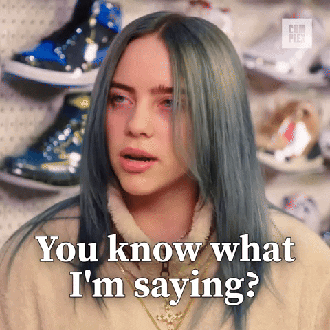 Billie Eilish Goes Sneaker Shopping With Complex GIFs - Find & Share on