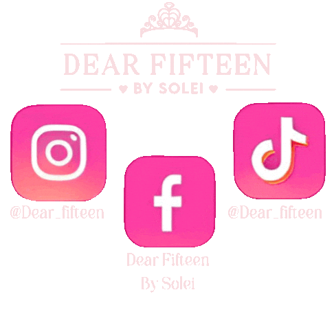 Quinceañera Sticker by Dear Fifteen By Solei