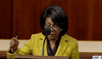 Maxine Waters Lead GIF by GIPHY News