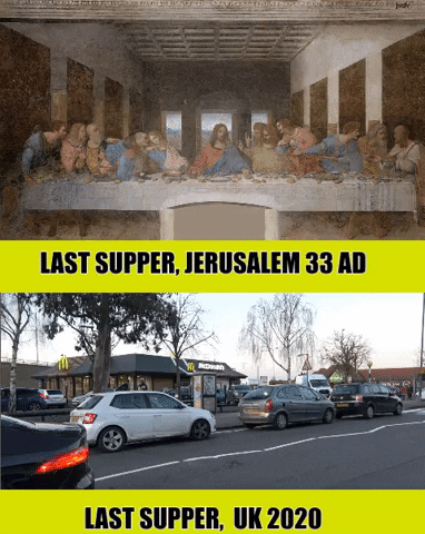 Last Supper Corona GIF