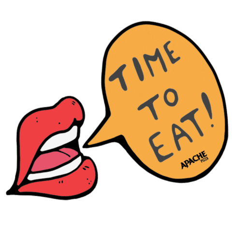 Apache Pizza Sticker