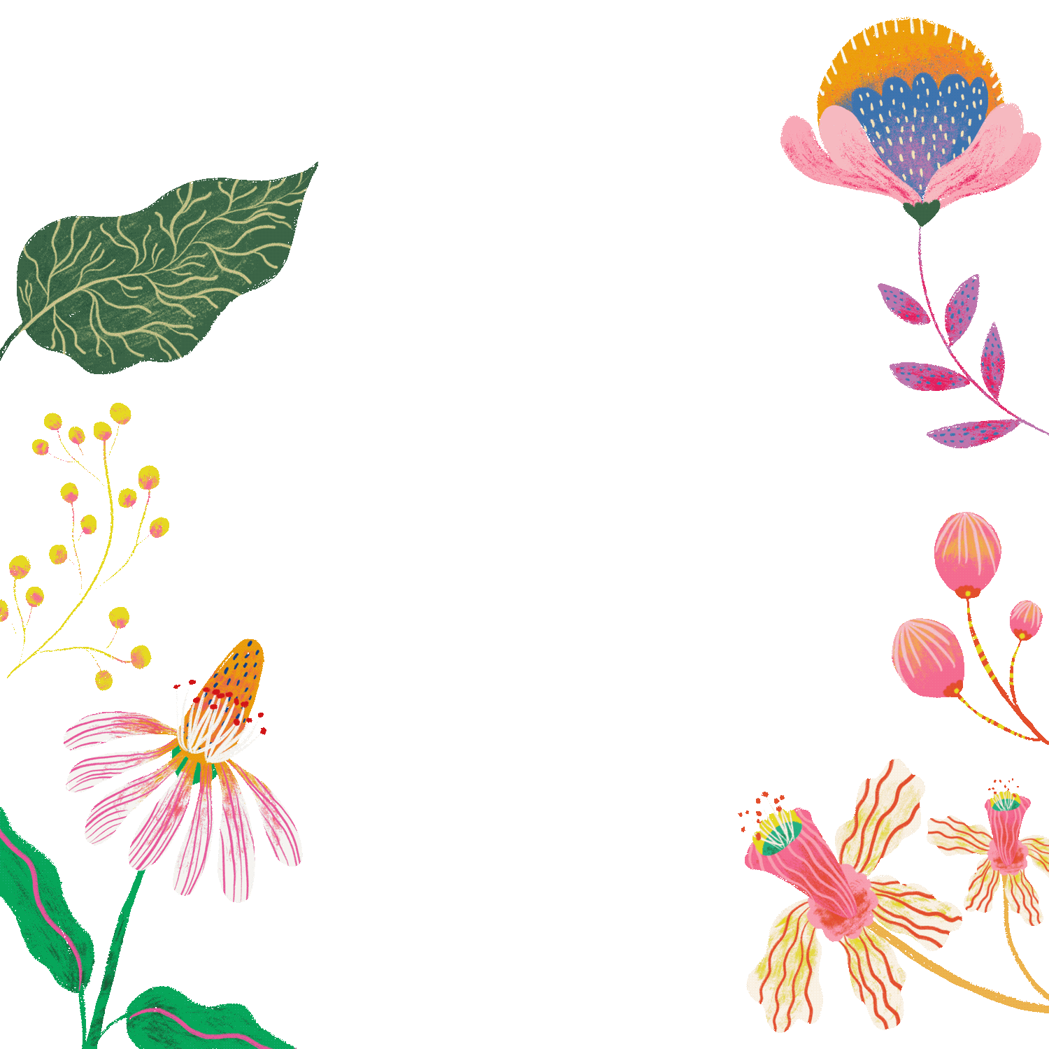 Flower Blooming Sticker by Nhena for iOS & Android GIPHY