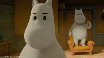 Moominvalley Falling GIF by Moomin Official