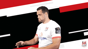 Celebration Point GIF by Ulster Rugby
