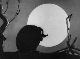 Full Moon Dog GIF by Squirrel Monkey