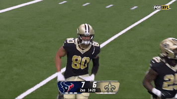Nfl Point GIF by New Orleans Saints