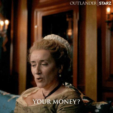 Season 5 Money GIF by Outlander