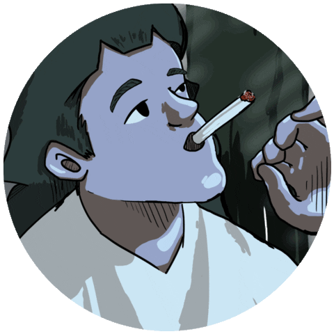 Smoke Smoking Sticker