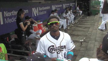 Hungry Sunflower Seeds GIF by Kane County Cougars