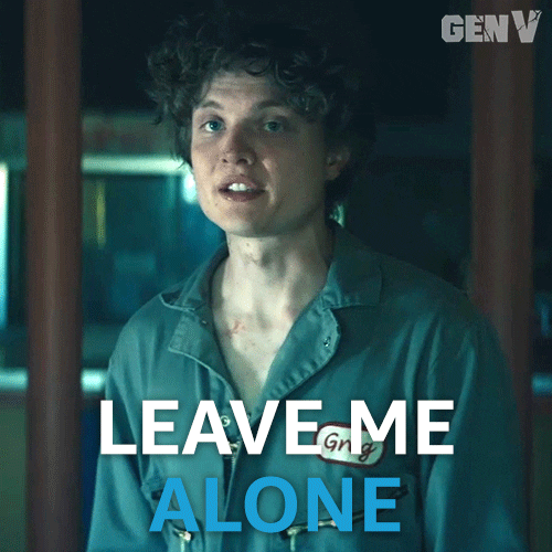 Leave Me Alone Sam GIF by Amazon Prime Video