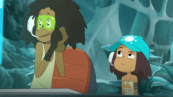 Cartoon Reaction GIF by Droners