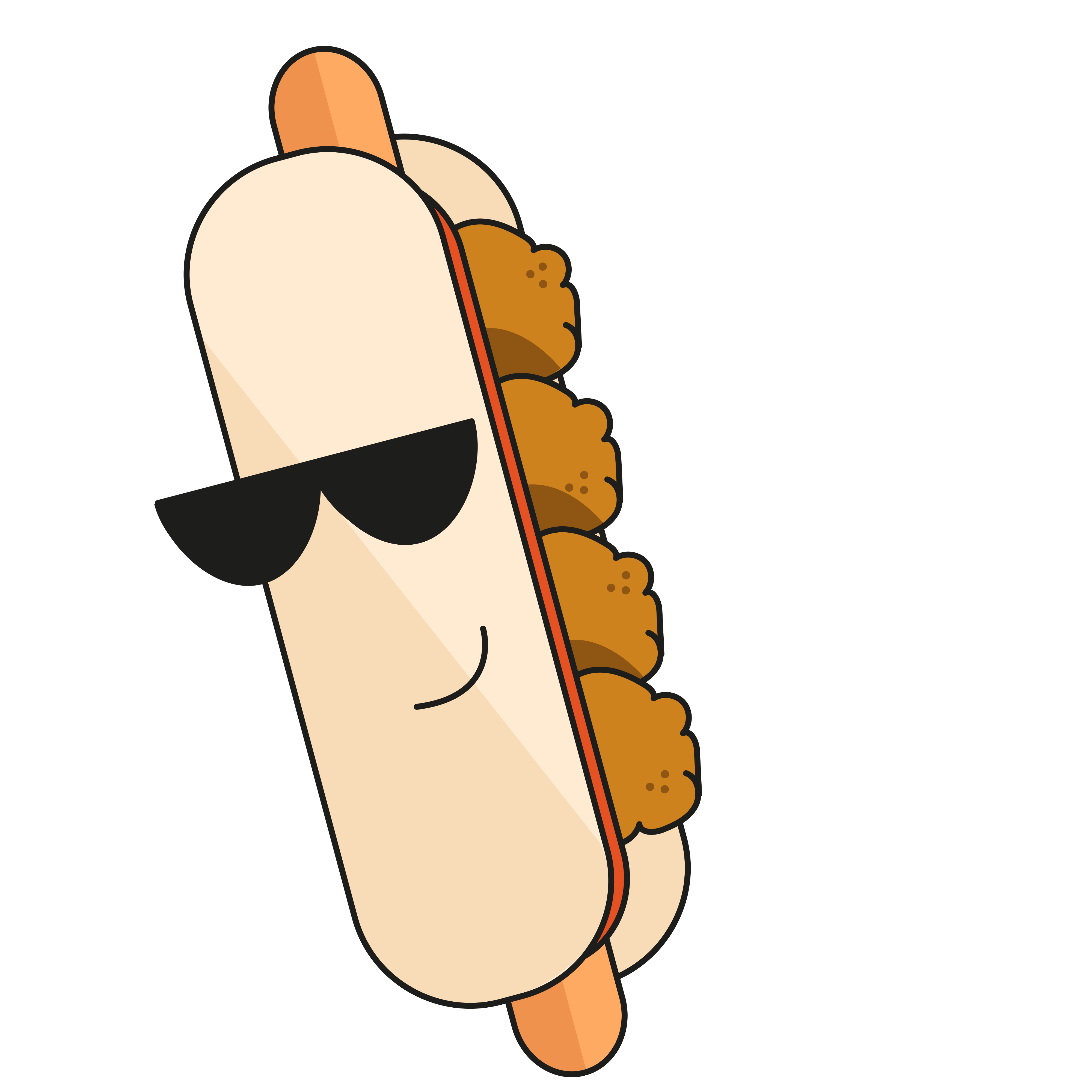Hotdog Meatballs Sticker by paulagaramendi for iOS & Android GIPHY