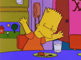 Bart Simpson Dancing GIF