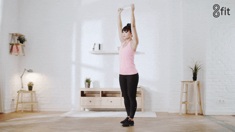 warrior 3 fitness GIF by 8fit