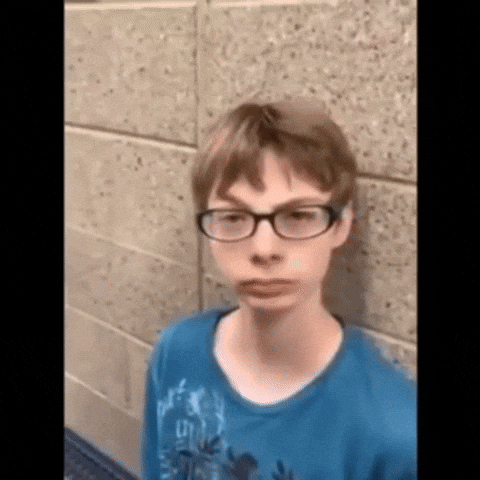 Confused Eyebrow Raise GIF