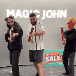 Celebration GIF by MAGIC JOHN