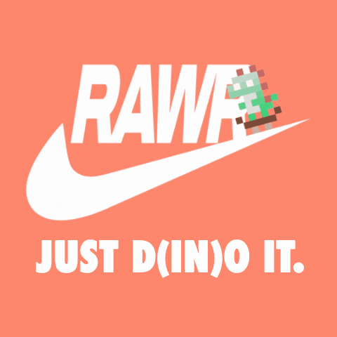 Just Do It Dinos GIF