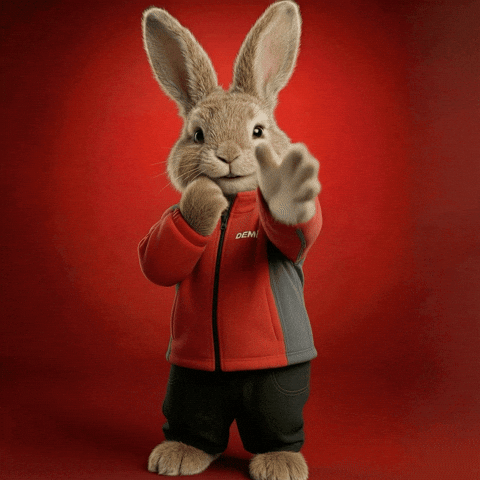 Easter Bunny Dance GIF by Denner