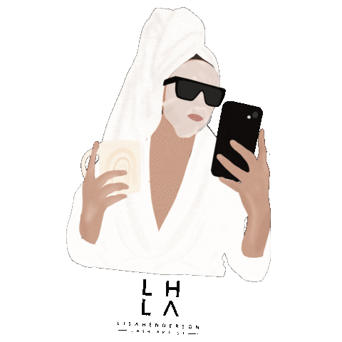 Lhla Sticker by Lisa Henderson Lash Artist