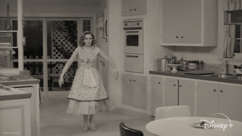 Elizabeth Olsen Cooking GIF by Disney+ - Find & Share on GIPHY