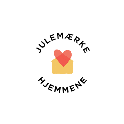 julemaerket hjemmet Sticker