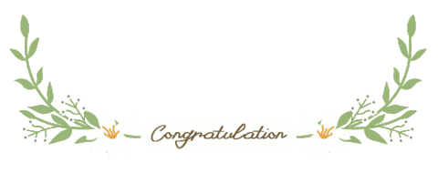 Flower Wedding Sticker