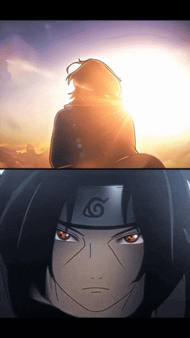 Itachi Uchiha Eren Jeager GIF