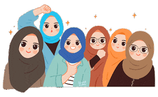 Friends Woman Sticker