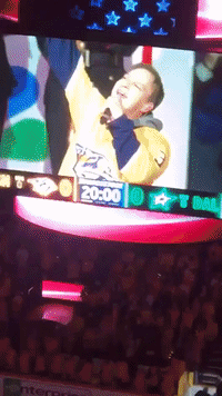 Gavin DeGraw Falls Hard on Ice After Singing National Anthem at Hockey Game