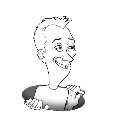 Animation Laughing Sticker